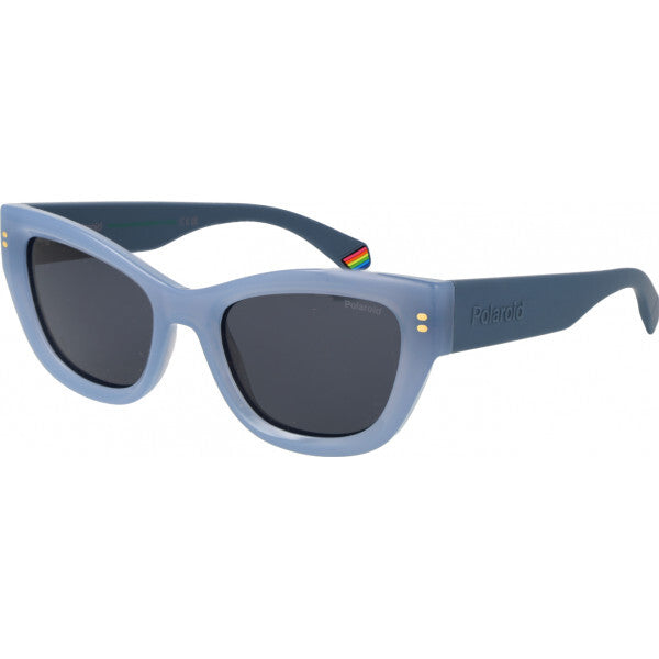 نظارات Polaroid PLD 6237 زرقاء مقاس 52، إصدار المملكة المتحدة