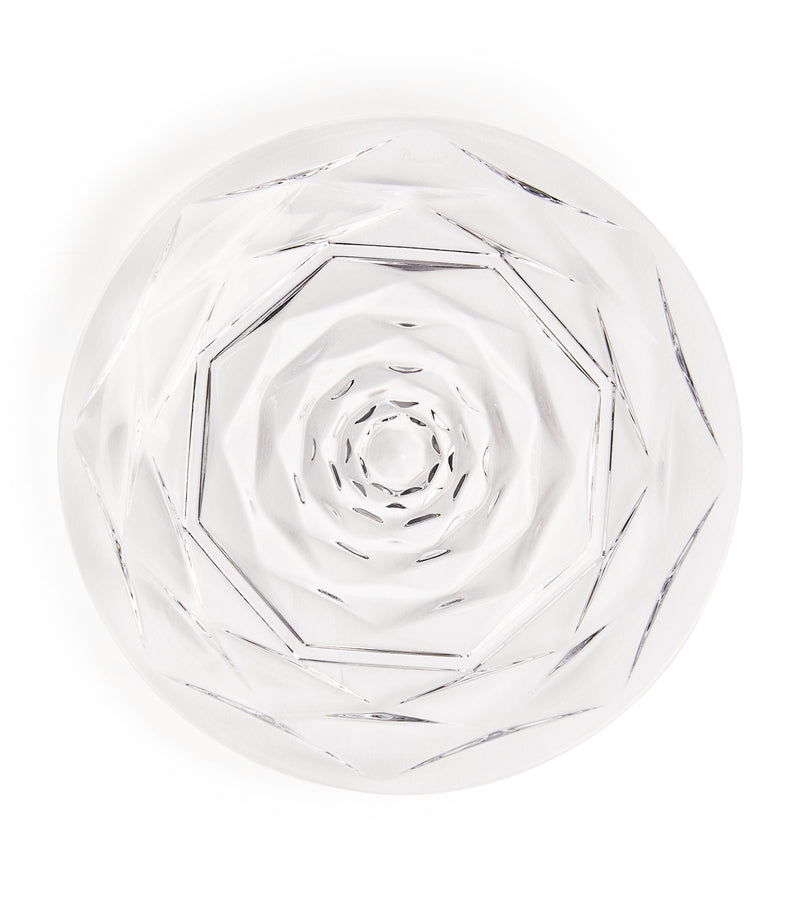 Baccarat Swing crystal plate 13cm - British product