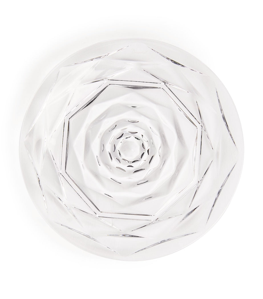 Baccarat Swing crystal plate 13cm - British product