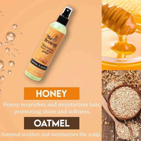 Ma Browns Traditional Itchy Scalp Spray Oatmeal & Honey