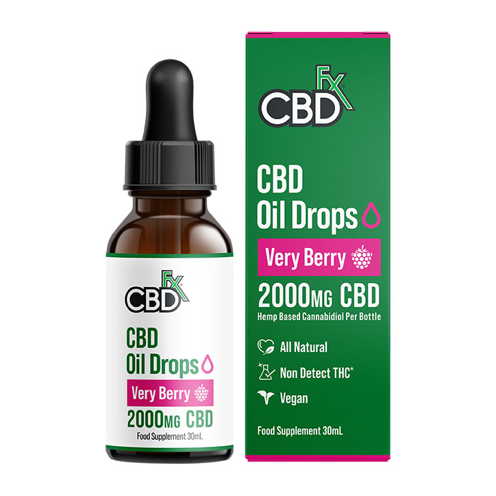 CBDfx 1000mg CBD/500mg CBG Oil 30ml GOODS Holland&Barrett   