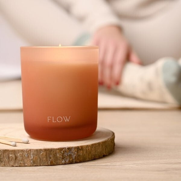 Serenity Flow candle Bergamot Myrrh Sandalwood 270g (British brand)