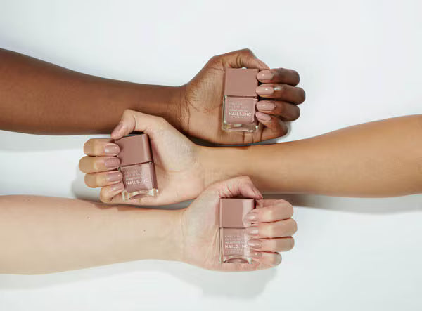 Nails.INC Nude Nail Polish Turks and Caicos beach 14ml, imported from the UK