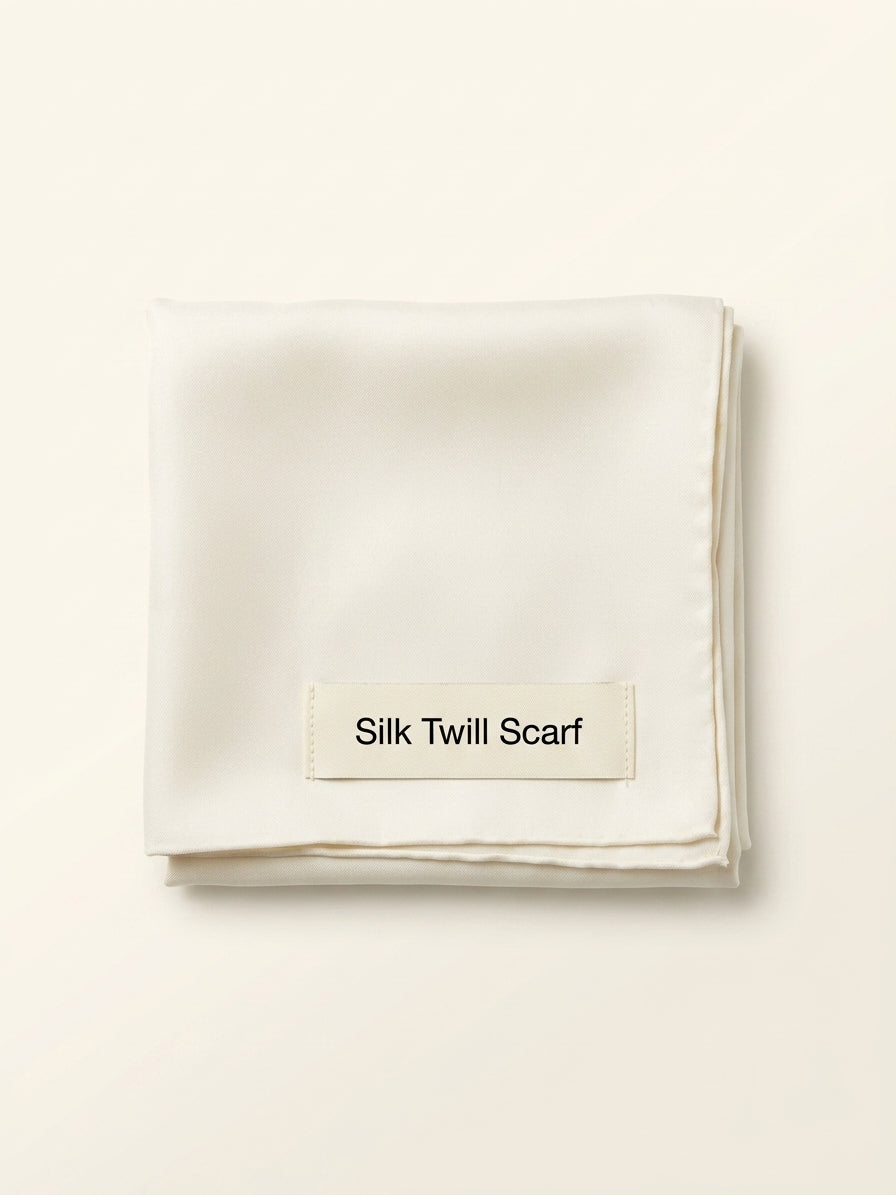 Cartier Panthère double-sided silk twill scarf 90cm (British brand)