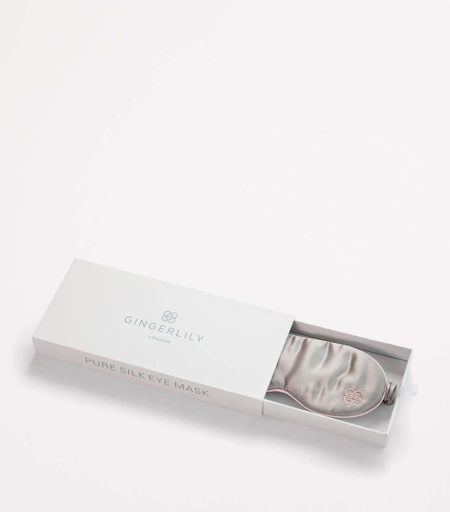 Gingerlily pure mulberry silk eye mask (British brand)