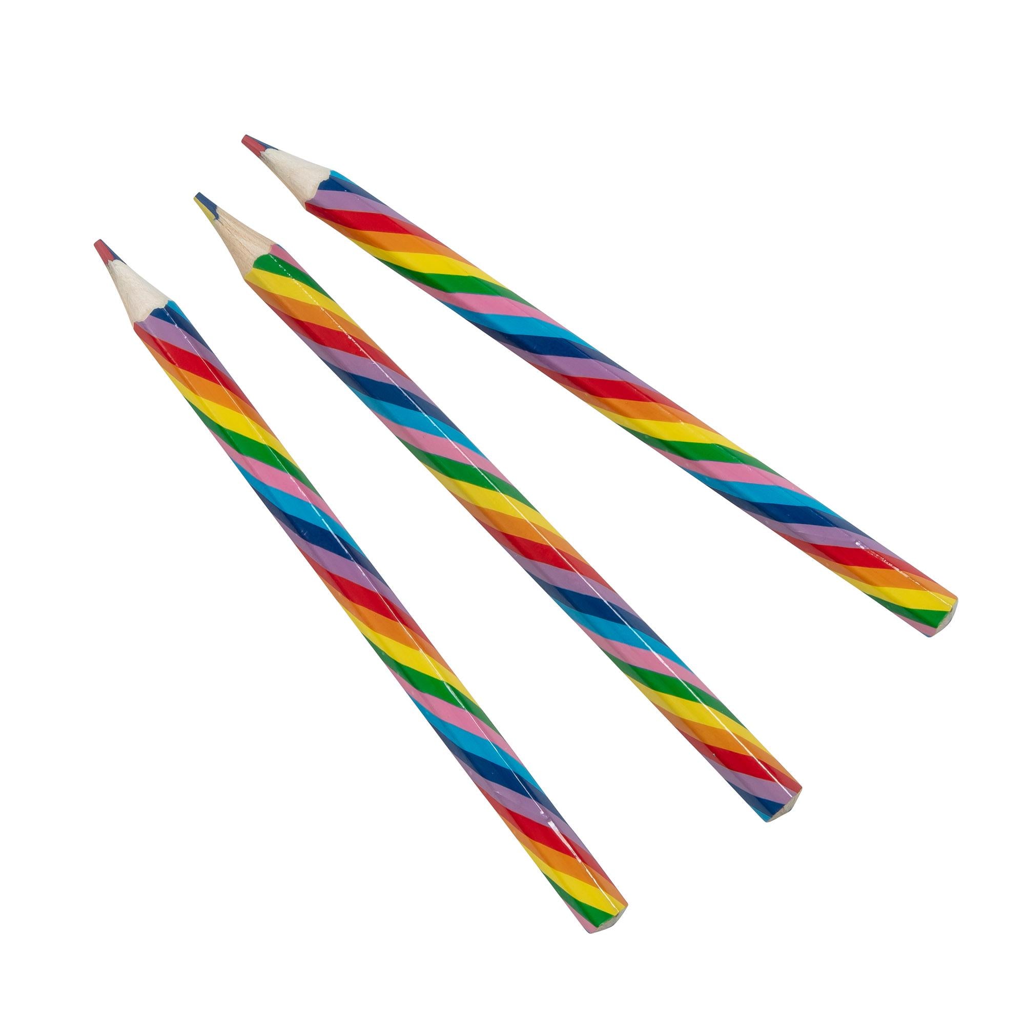 Habitat Rio Striped Multi Colour Pencil GOODS Sainsburys   