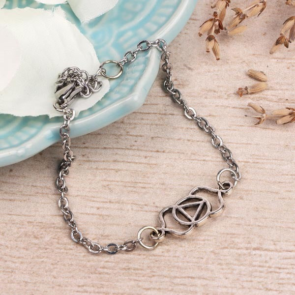 Myga chakra bracelet third eye stainless steel, imported from the UK