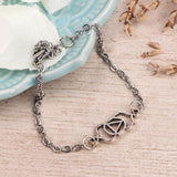 Myga chakra bracelet third eye stainless steel, imported from the UK