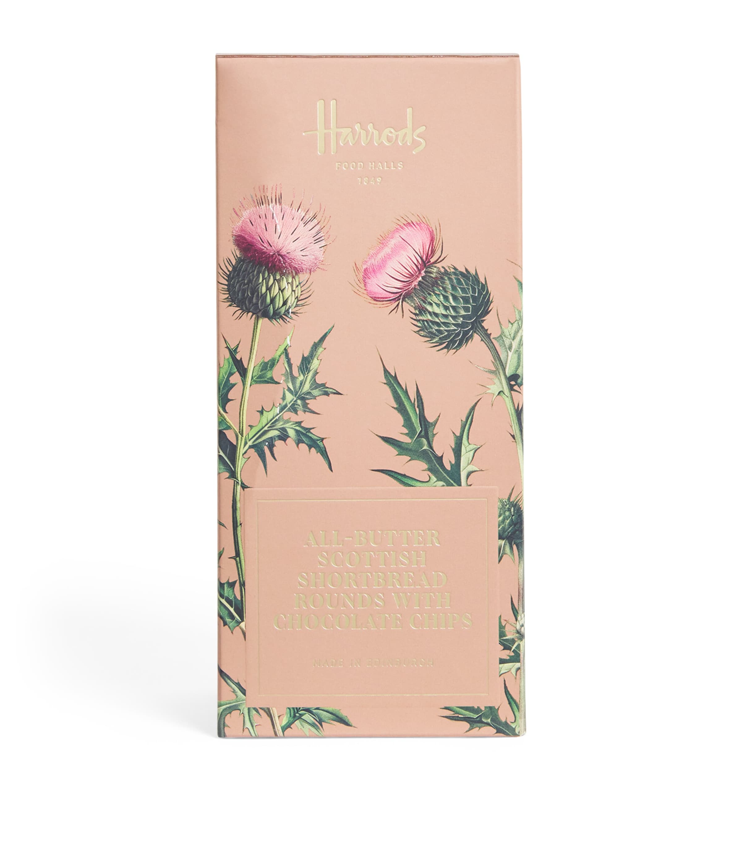 Harrods All-Butter Scottish Shortbread Rounds with Chocolate Chips 200g, UK version