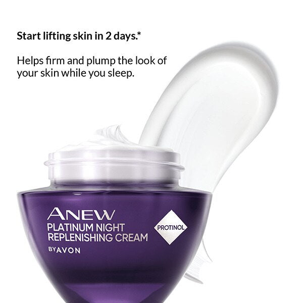 Avon Anew Platinum Night Replenishing Cream GOODS Superdrug   