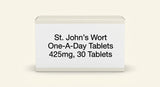 Holland & Barrett St John's Wort tablets, imported from the UK