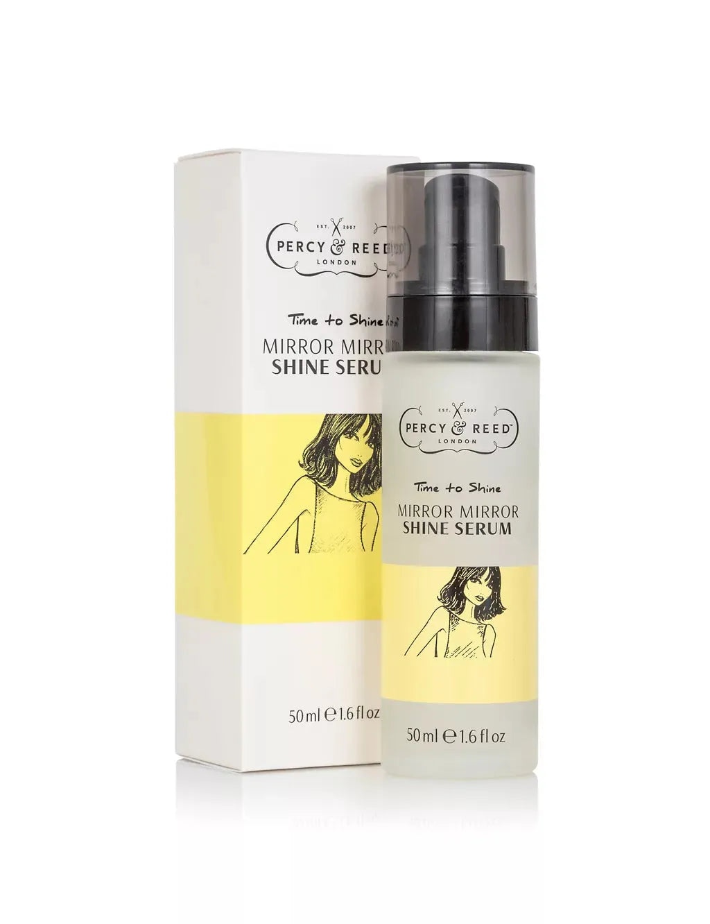 Percy & Reed Time To Shine Mirror Mirror Shine Serum 50ml Haircare & Styling M&S   