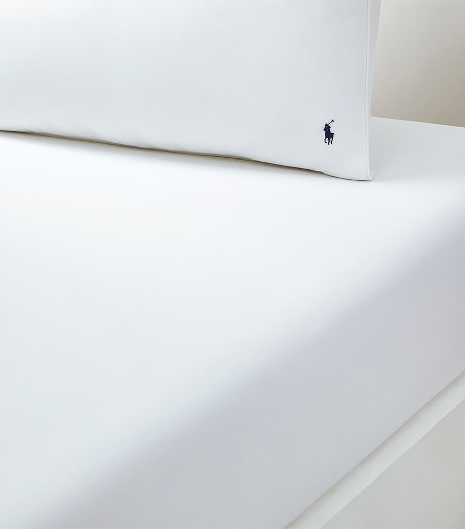Ralph Lauren Polo Player Euro King Fitted Sheet, imported from the UK