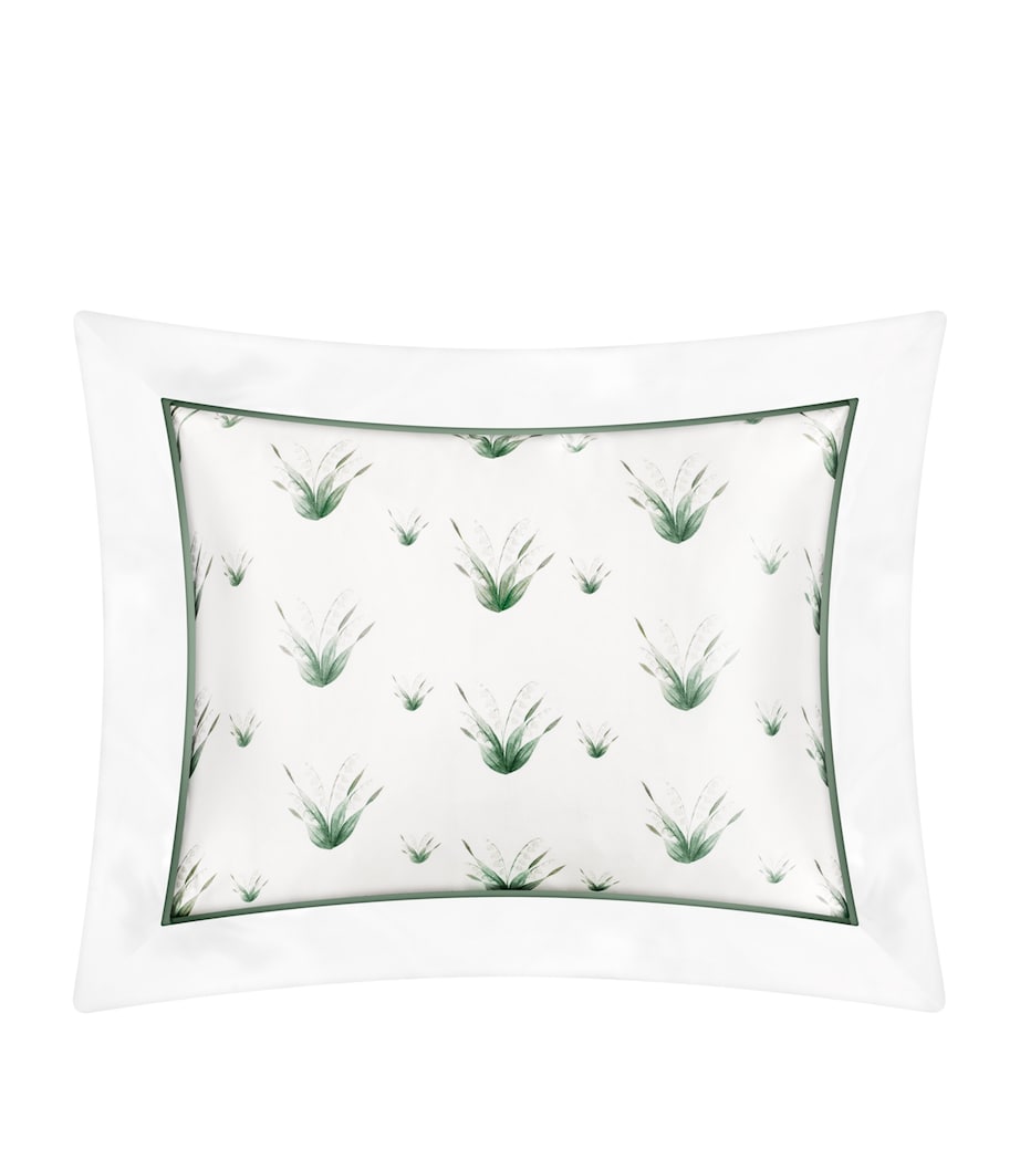 Gingerlily silk pillowcase Lily of the Valley 30x40cm (British brand)