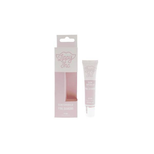 Lippy Inc Glow Superbalm lip care Pink Diamond 10g (British brand)
