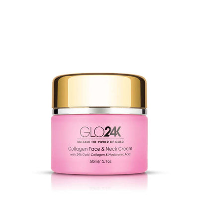 Superdrug GLO24K Crème Hydratante Visage et Cou Collagène- Acheter en ligne chez McGrocer