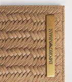 Emporio Armani leather embossed card holder, imported from the UK