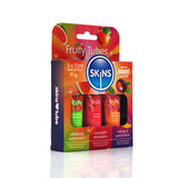 Skins Travel Lube Multipack fruity flavoured lubricants 12ml, UK version