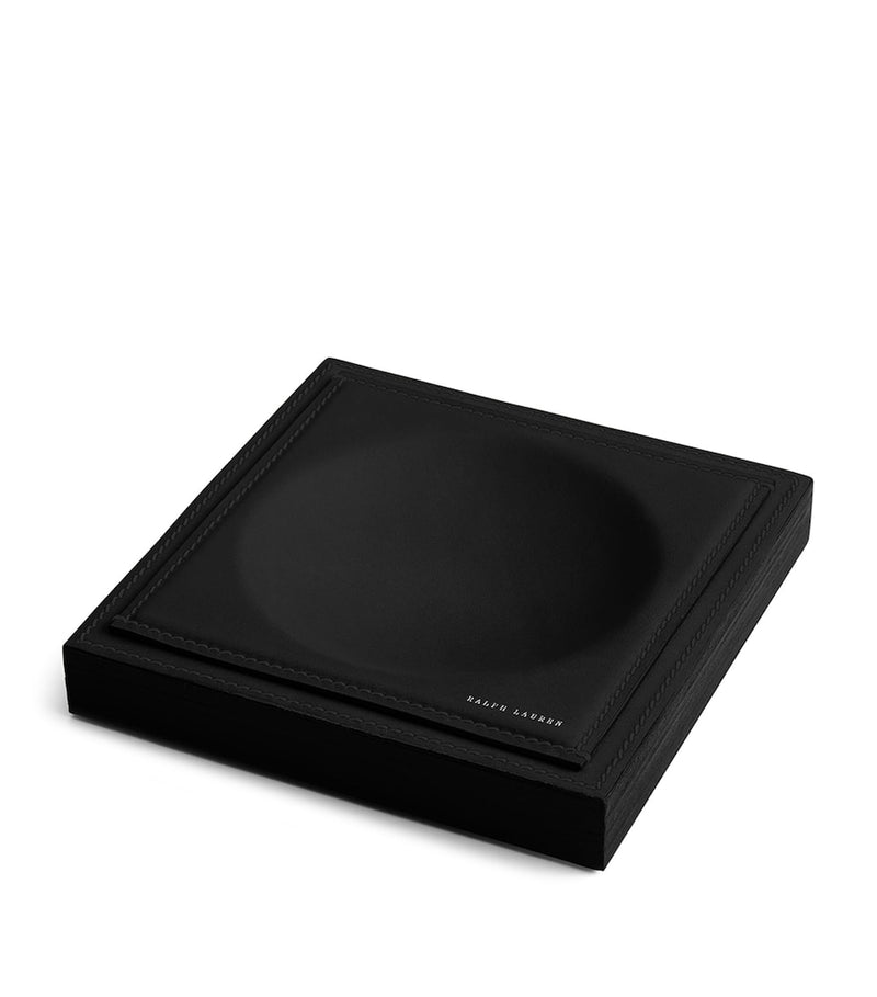 Ralph Lauren leather catchall, imported from the UK