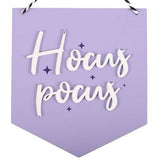Something Different Hocus Pocus hanging sign MDF 22cm, imported from the UK