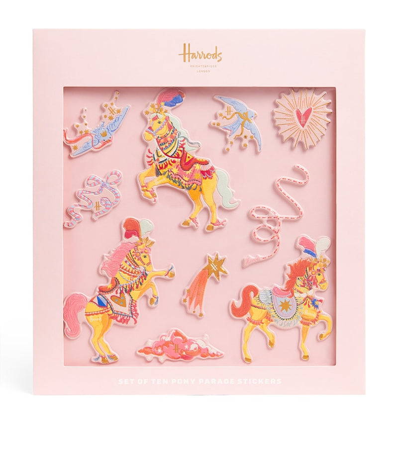 Harrods Pony Parade Stickers set - British product