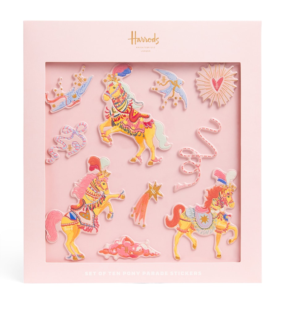 Harrods Pony Parade Stickers set - British product