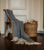 Araminta Campbell Alpaca-Blend Woodland Inkcap Throw 150cm x 230cm - British product