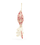 Jellycat Blossom Bunny Berry musical pull toy (British brand)