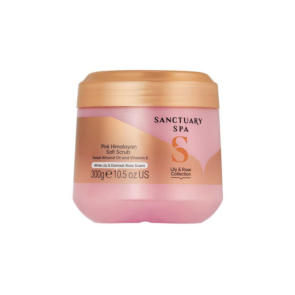 Sanctuary Spa Lily & Rose Collection Pink Himalayan Salt Scrub 300g GOODS Boots   