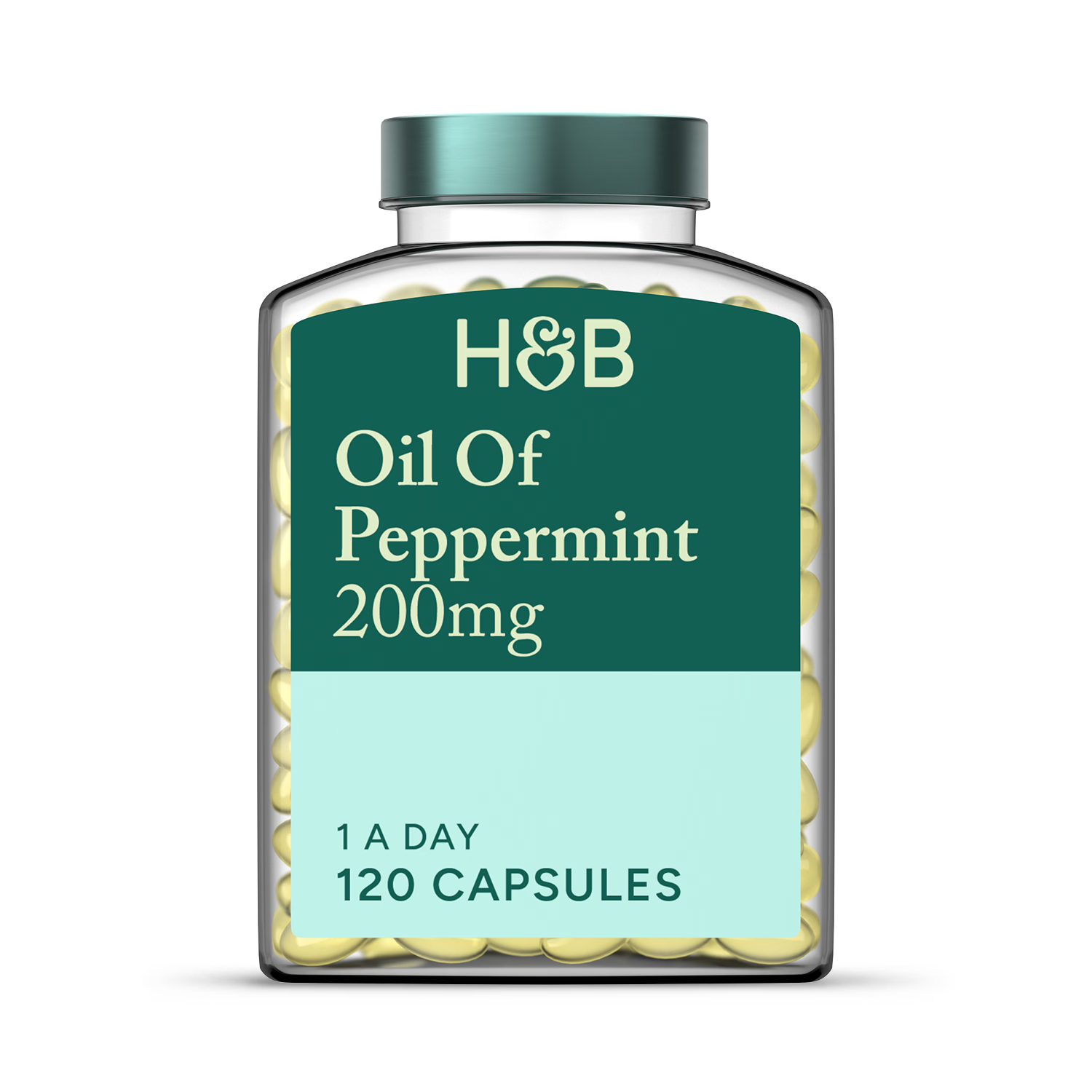 Holland Barrett Oil of Peppermint 120 Capsules, UK version
