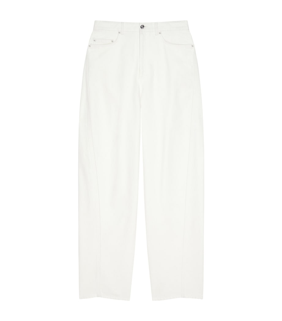 Givenchy Cocoon Barrel-leg style Jeans trousers, UK version with pockets