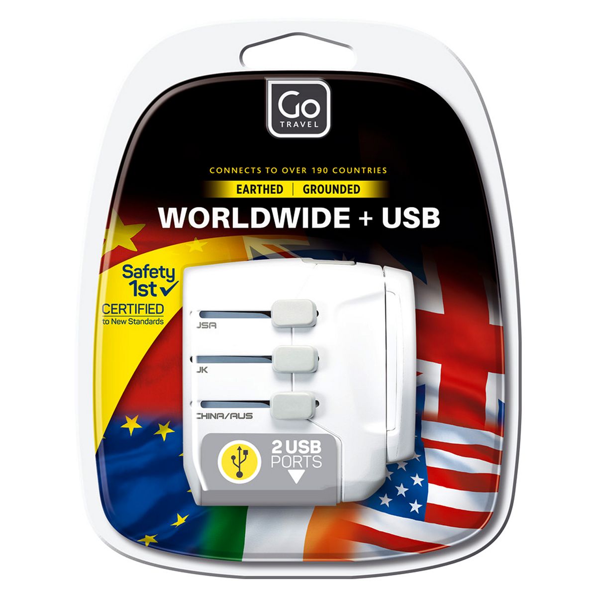 Go Travel UK - Worldwide + USB GOODS Boots   