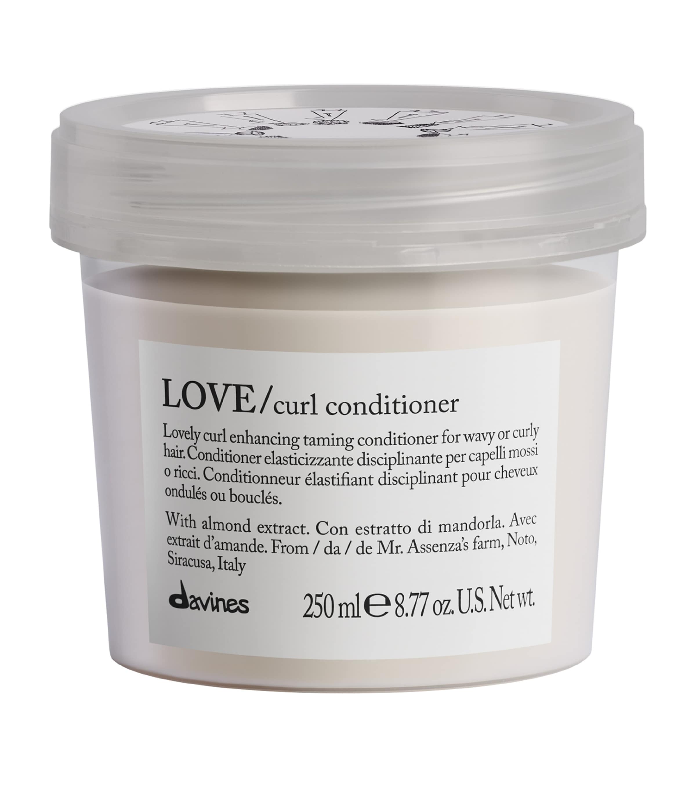 DAVINES Love Curl Conditioner 250ml - British product