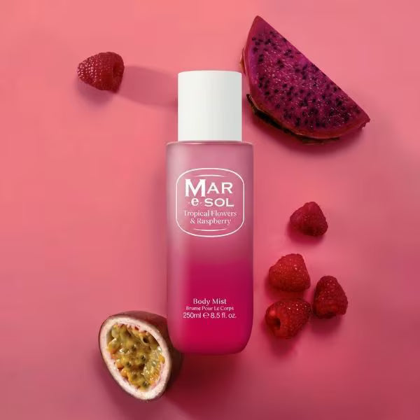Mar E Sol Body Mist Tropical Floral 250ml, imported from the UK