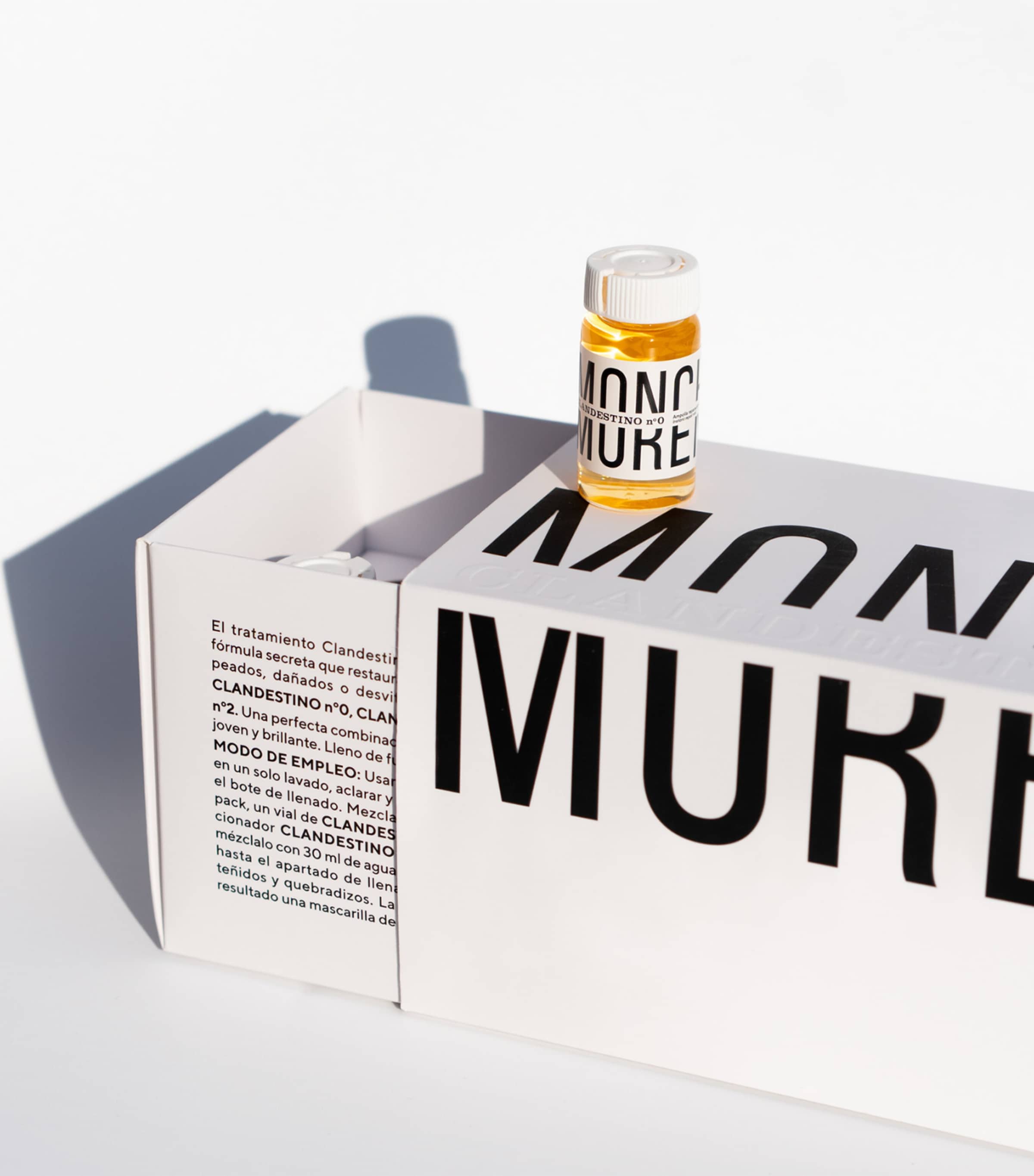 Moncho Moreno Clandestino Duo hair treatment set - British product