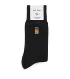 Paul Smith Embroidered Signature Stripe socks (British brand)