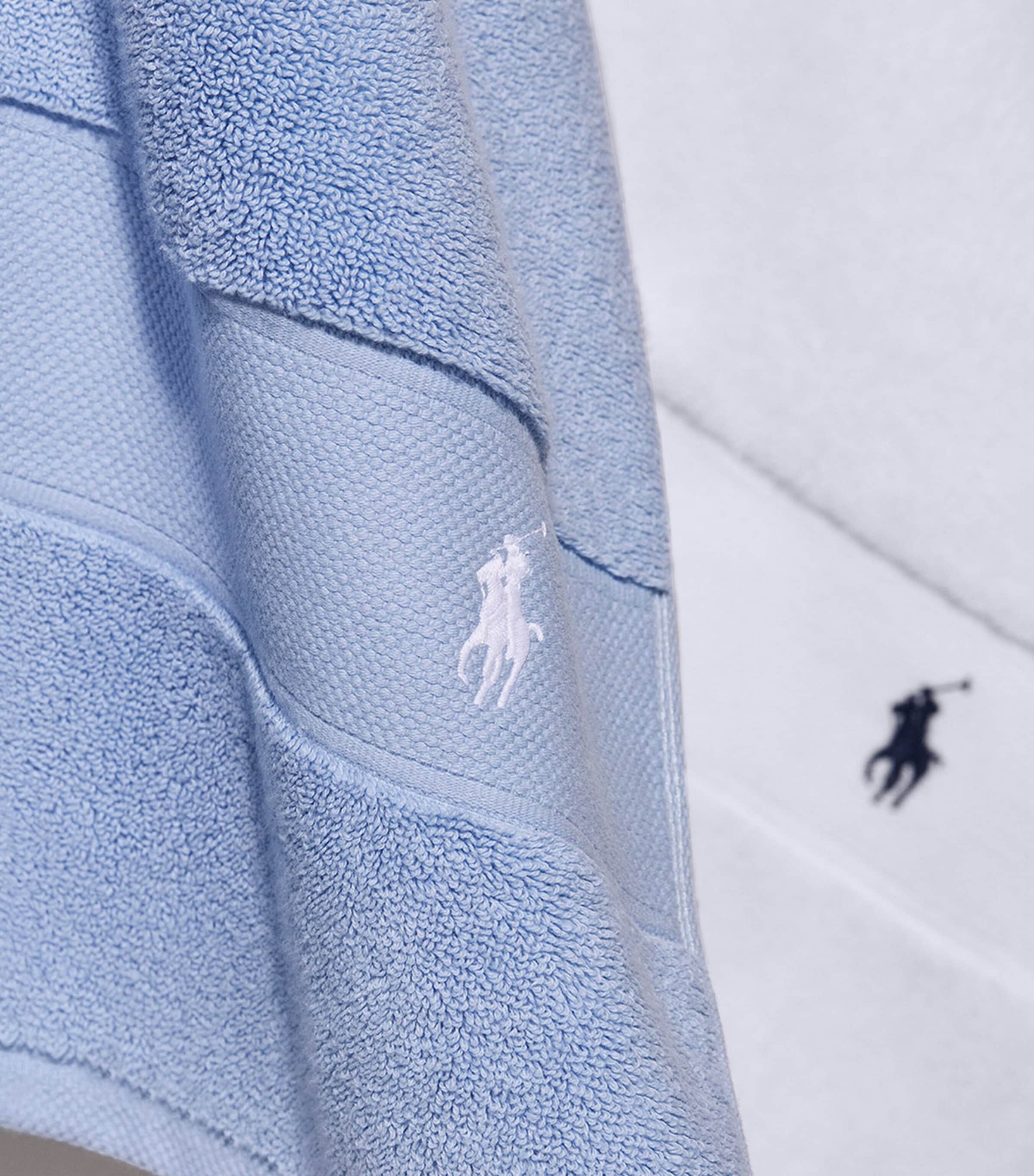 Ralph Lauren Polo Player bath sheet 90cm x 160cm, imported from the UK