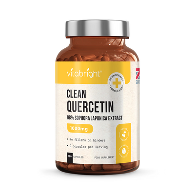Holland & Barrett Vitabright Quercetin 1000mg Dietary Supplement 180 Capsules- Buy online at McGrocer