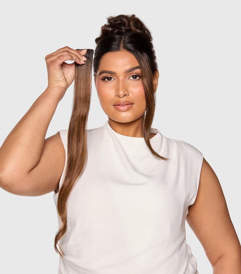 Beauty Works clip-in extensions BARELY THERE Minis 20 - British product