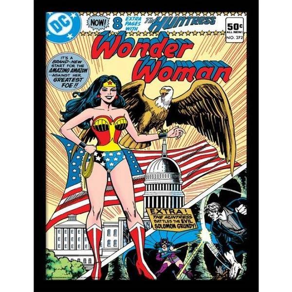 Wonder Woman Eagle Print poster, UK version