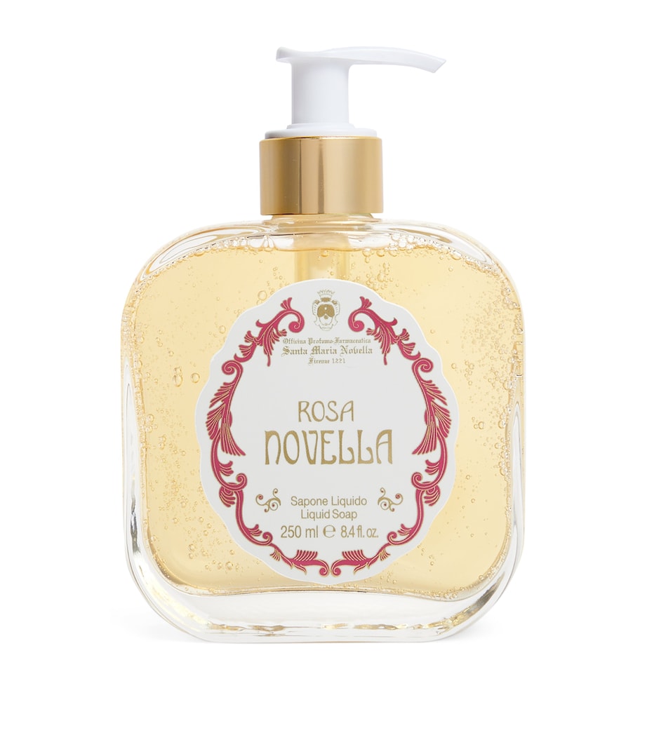 Santa Maria Novella Rosa Novella liquid hand soap 250ml, imported from the UK