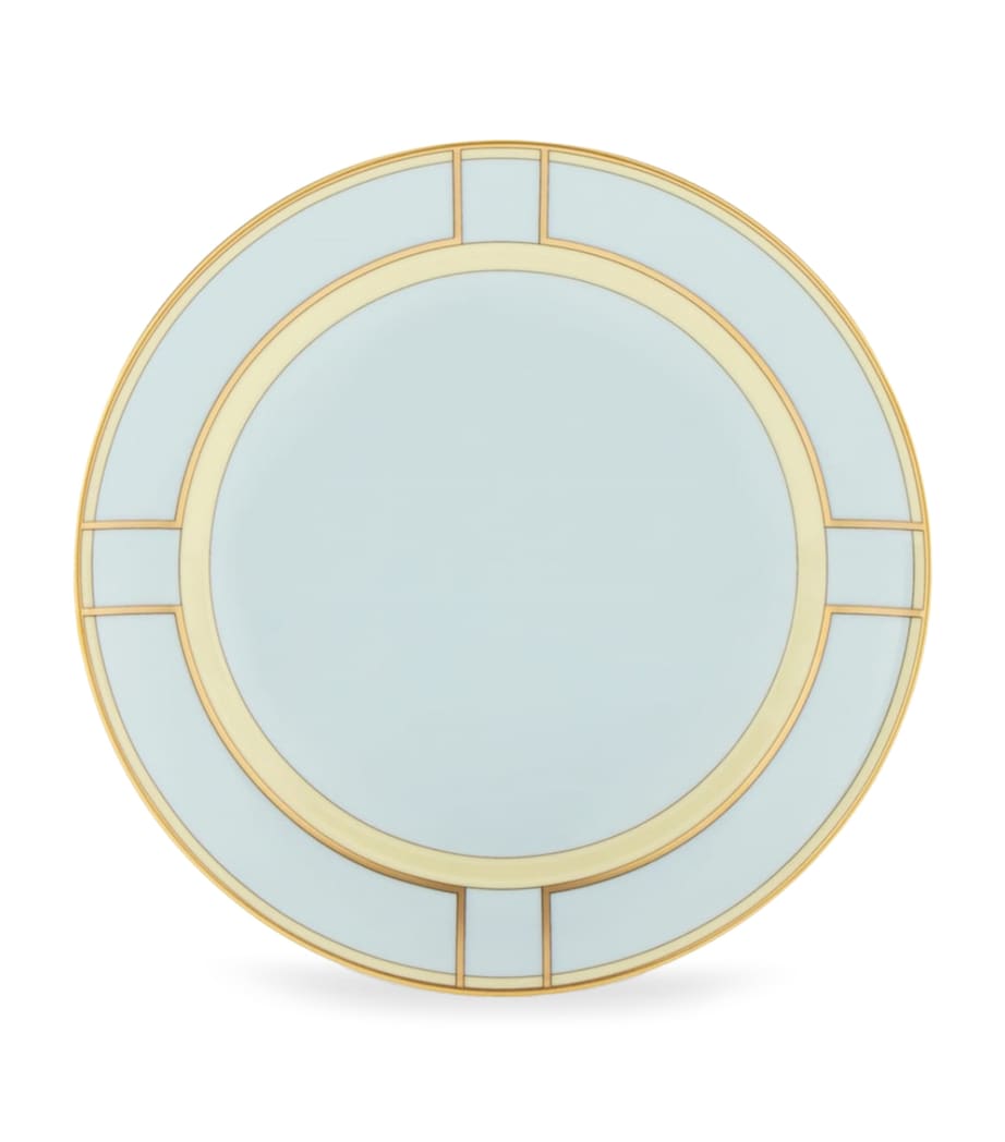 Ginori 1735 Colonna Diva Celeste porcelain dessert plate 20cm (British brand)