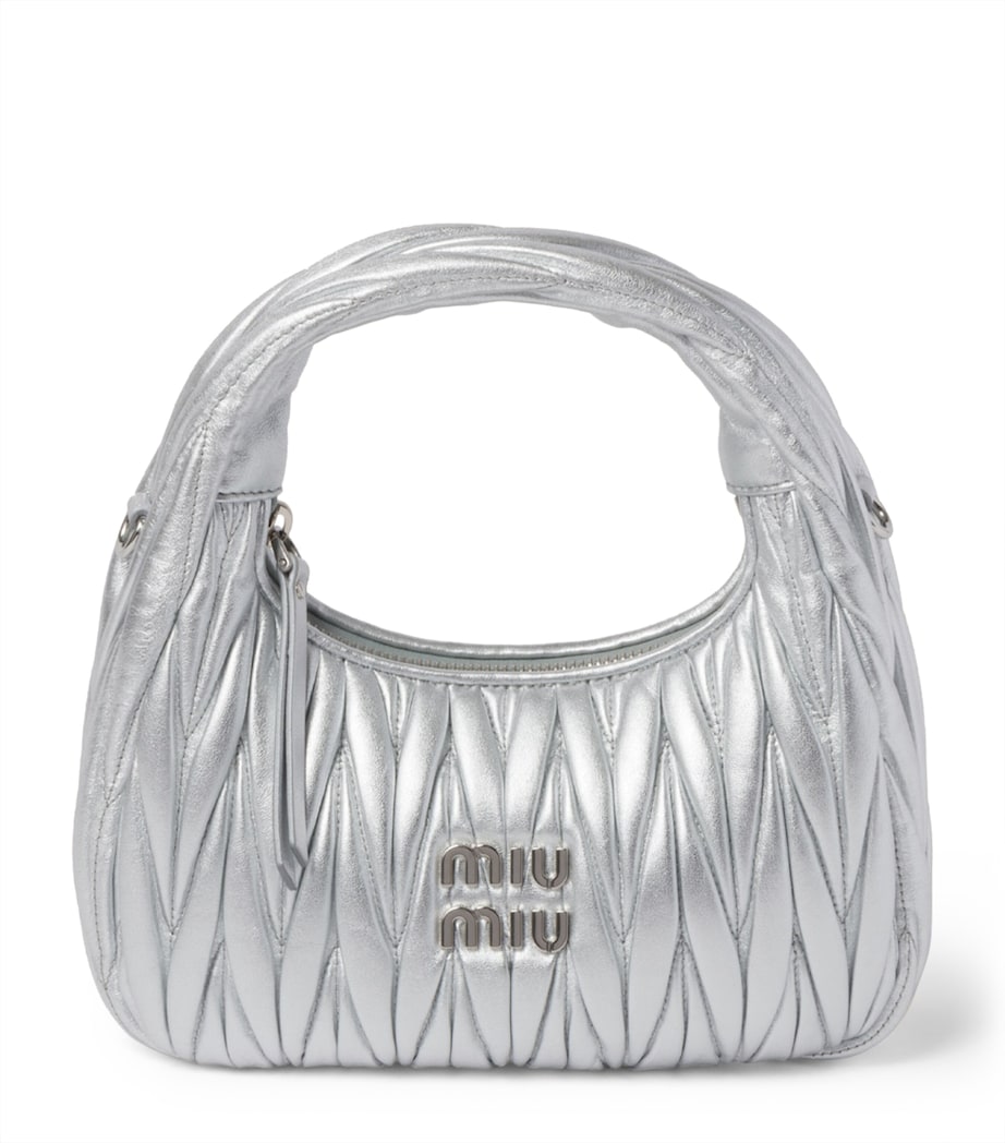 Miu Miu Matelassé Leather Wander Top-Handle Bag (British brand)