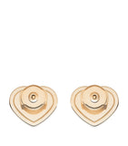Chopard Happy Hearts earrings rose gold mother-of-pearl, UK version