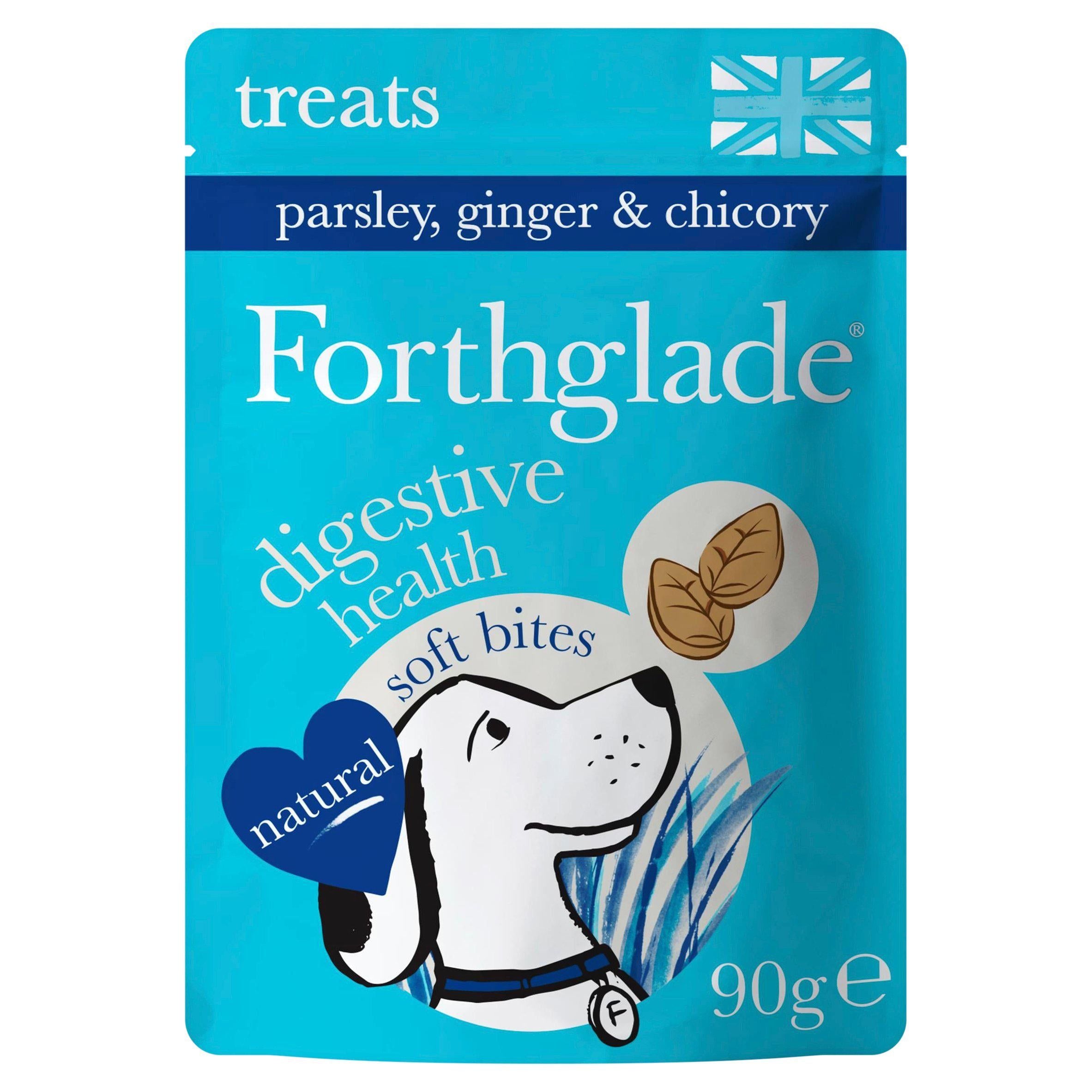 Forthglade Parsley Ginger & Chicory Digestive Health Natural Treats For Dogs 90g GOODS Sainsburys   