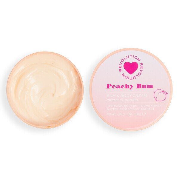 I Heart Revolution Peachy Bum Swirl Body Cream GOODS Superdrug   