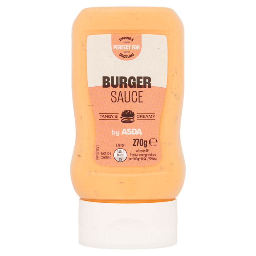 ASDA Burger Sauce 270g GOODS ASDA   