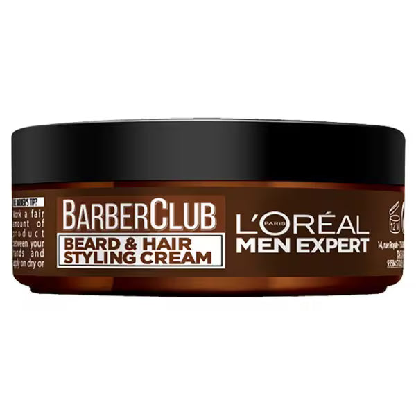 L'Oreal Barber Club Beard Styling Cream 75ml, UK version