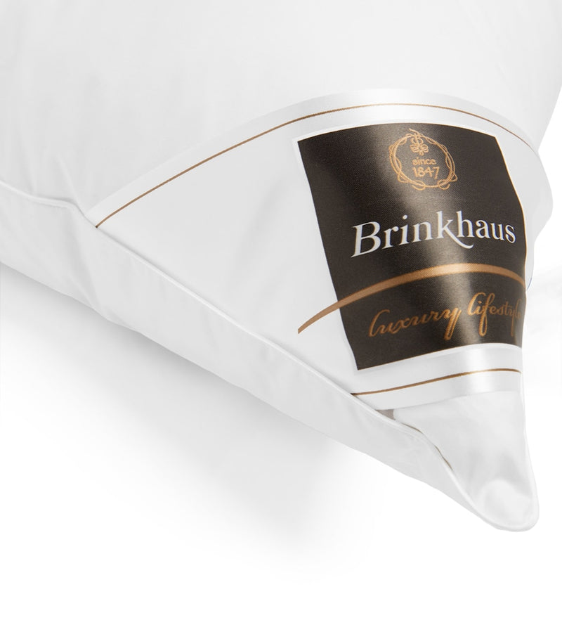 Brinkhaus firm goose down pillow 50cm x 75cm - British product