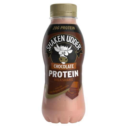 Shaken Udder Chocolate Protein Milkshake 330ml GOODS Sainsburys   